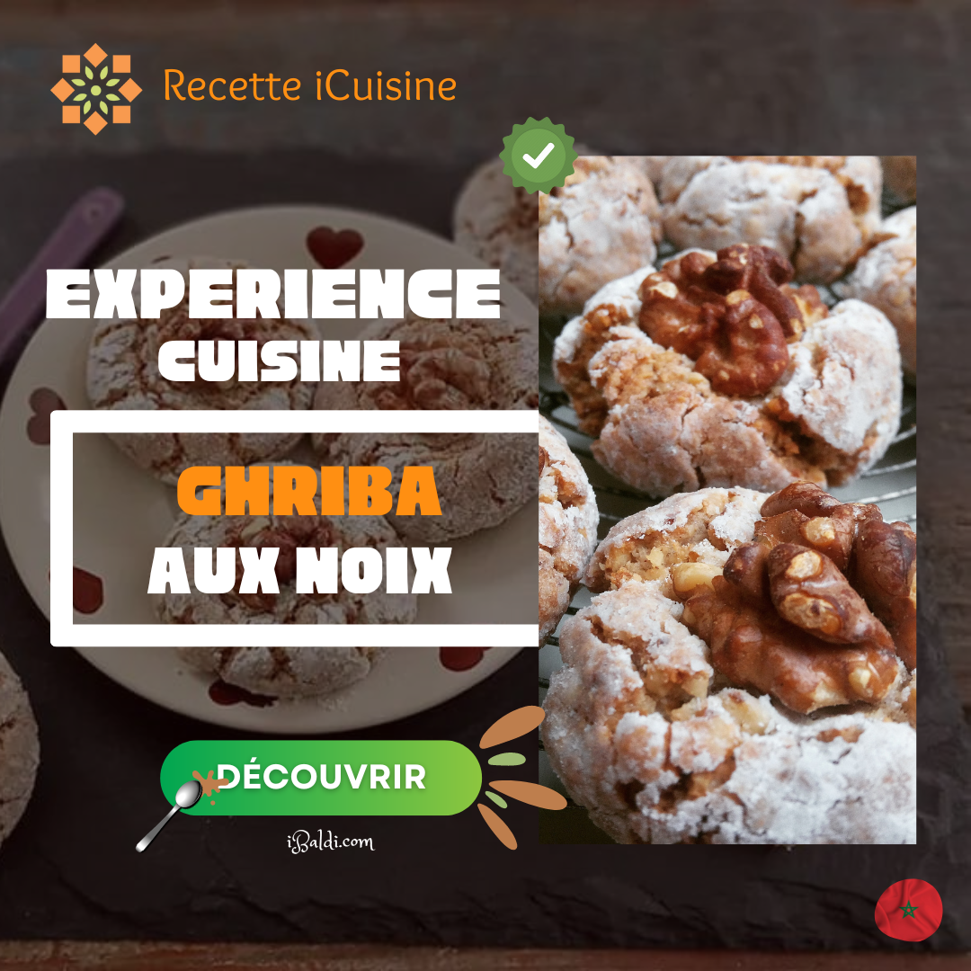 Ghribas aux Noix : Une Délicatesse Marocaine