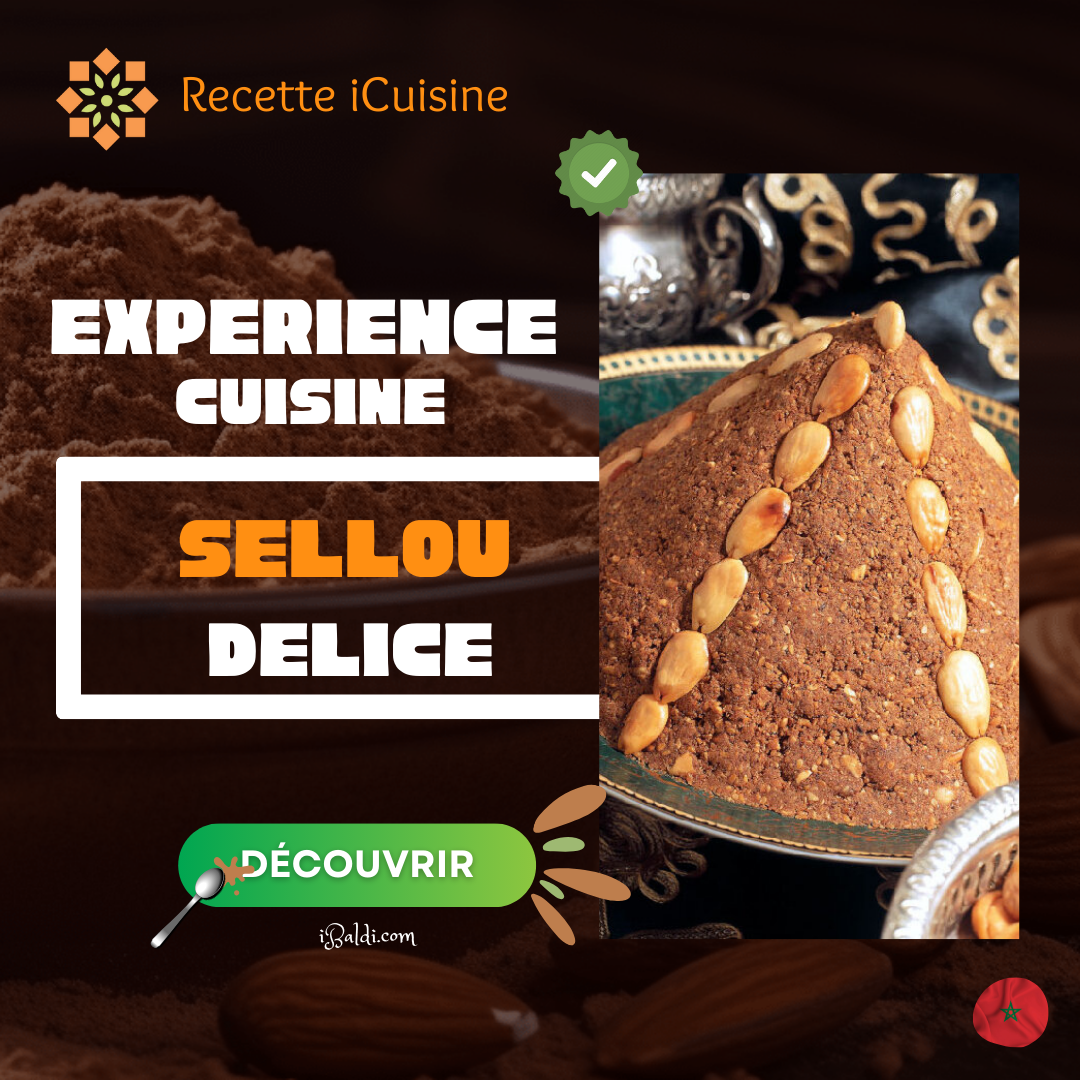 Sellou : Délice Marocain aux Amandes