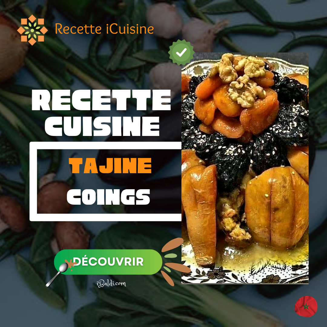 Tajine aux Coings : Fusion Sucrée-Salée 